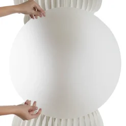 Elegant Foldable Paper Plinth White (50Dx70cmH)