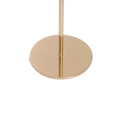 Elegant Single Taper Candle Holder Stand Gold (8x23cmH)