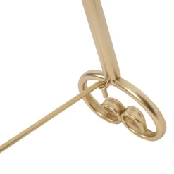 Elegant Tall Easel Matte Gold (46x147.5cmH)