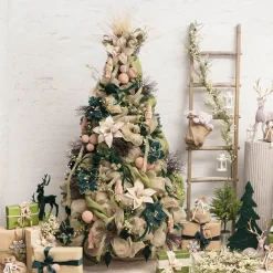 Emerald Pine Christmas Tree Green (112cmWx180cmH)