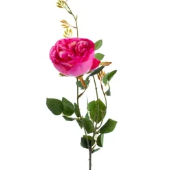 English Rose Spray Fuchsia (76cmH)