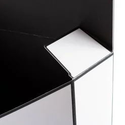 Envelope Flower Box Large Pack 5 White Black (23Lx8Dx16cmH)