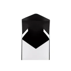 Envelope Flower Box Small Pk5 White Black (15.5Lx8Dx11cmH)