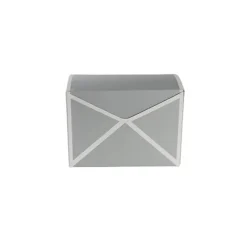 Envelope Flower Box Small Paisley Sage Pk5 (15.5Lx8Dx11cmH)