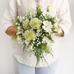 Eucalyptus Onion Ball Bouquet Green (34cmH)