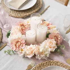 Event Centrepiece Pre-filled Glass Candle Jar (7x14cm)