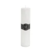 Event Flat Top Pillar Candle 50HR White (5x20cmH)
