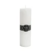 Event Flat Top Pillar Candle 100HR White (7x20cmH)