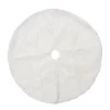Faux Fur Christmas Tree Skirt White (102cmD)
