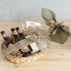 Faux Jute Ribbon Sewn Edge Natural (50mmx10m)