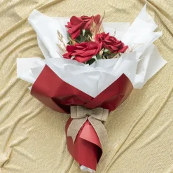 Faux Jute Ribbon Sewn Edge Natural (50mmx10m)