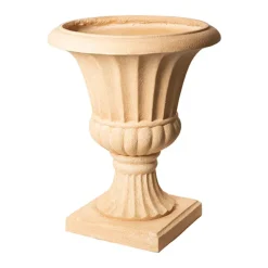 Fibreglass Flute Urn Smooth Ivory (41Dx48cmH)