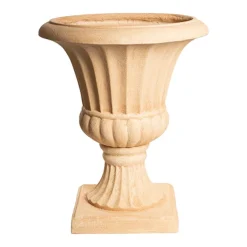 Fibreglass Flute Urn Smooth Ivory (41Dx48cmH)