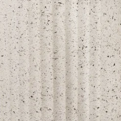 Fibreglass Fluted Round Plinth Dotted Cream (40x100cmH)