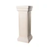 Fibreglass Pedestal Classic Smooth Ivory (26x26x74cmH)