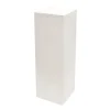 Fibreglass Plinth Square Limestone White (33x33x90cmH)