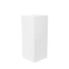 Fibreglass Plinth Square Gloss White (32x32x71cmH)