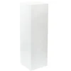 Fibreglass Plinth Square Gloss White (38x38x121cmH)