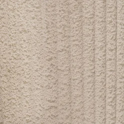 Fibreglass Ripple Plinth Round Limestone Nude (33cmDx91cmH)