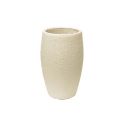 Fibreglass Round Planter Pot Matte Nude (26x42cmH)