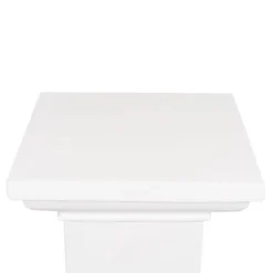 Fibreglass Square Pedestal Gloss White (46x46x83cmH)
