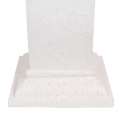 Fibreglass Square Pedestal Cream (36x36x66cmH)