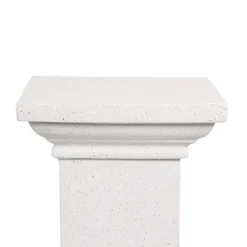Fibreglass Square Pedestal Cream (36x36x66cmH)