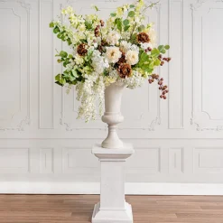 Fibreglass Trumpet Urn Cream (29.5x61cmH)