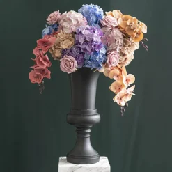 Fibreglass Trumpet Urn Matte Black (29.5x61cmH)