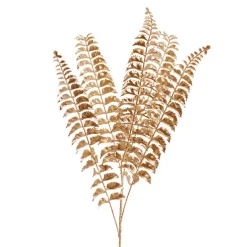 Five Finger Maidenhair Fern Spray Gold (95cmH)