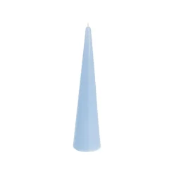 Fleur Cone Candle French Blue (6.5x25cmH)