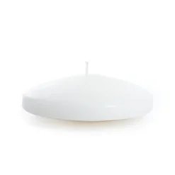 Floating Candle 21 Hour Extra Large White (15Dx5cmH)