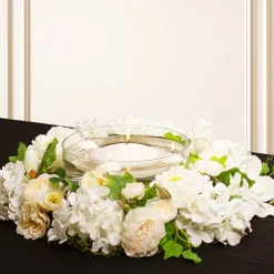 Floating Candle 21 Hour Extra Large White (15Dx5cmH)