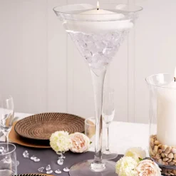 Floating Candle 21 Hour Extra Large White (15Dx5cmH)