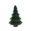 Flocked Table Top Tree Dark Green (35.5cmH)