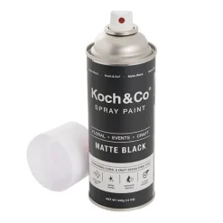 Floral Event Craft Spray Paint Matte Black (340g)