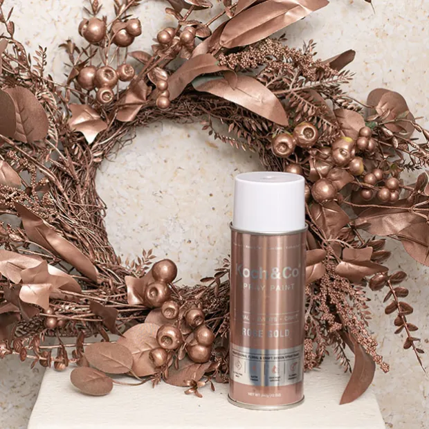 Floral Event Craft Spray Paint Metallic Rose Gold (340g)
