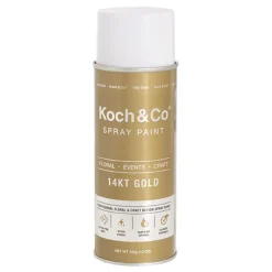 Floral Event Craft Spray Paint Metallic 14KT Gold (340g)