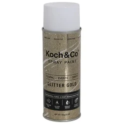 Floral Event Craft Spray Paint Glitter Gold (160g)