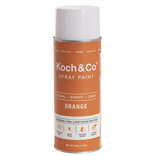 Floral Event Craft Spray Paint Orange (340g)