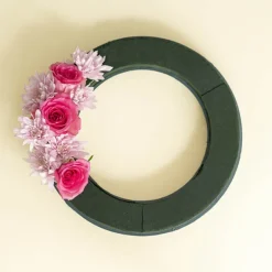 Floral Foam Strass Wreath Ring (30cm) (Inner 18cm) Strass