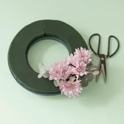 Floral Foam Strass Wreath Ring (25cm) (Inner 13cm)