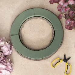 Floral Foam Strass Wreath Ring Mache Base (44cm)