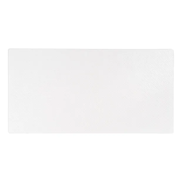 Floral Rubber Anti Slip Grip Mat Clear (20x40cm)