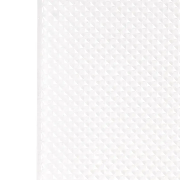 Floral Rubber Anti Slip Grip Mat Clear (20x40cm)