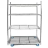 Flower & Plant Trolley includes 3 Mesh Shelf (135x56x190cmH)