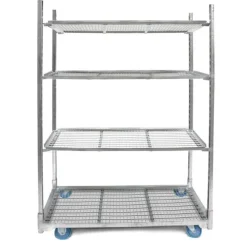 Flower & Plant Trolley includes 3 Mesh Shelf (135x56x190cmH)