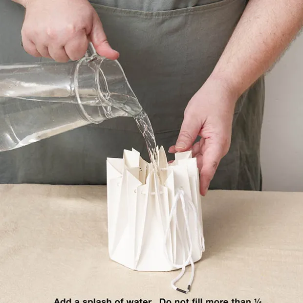 Flower Bouquet Designer Pod Pack 10 Black (13.8x14.4Hcm)