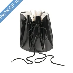 Flower Bouquet Designer Pod Pack 10 Black (16.5x17Hcm)