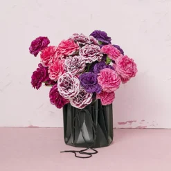 Flower Bouquet Designer Pod Pack 10 Black (16.5x17Hcm)